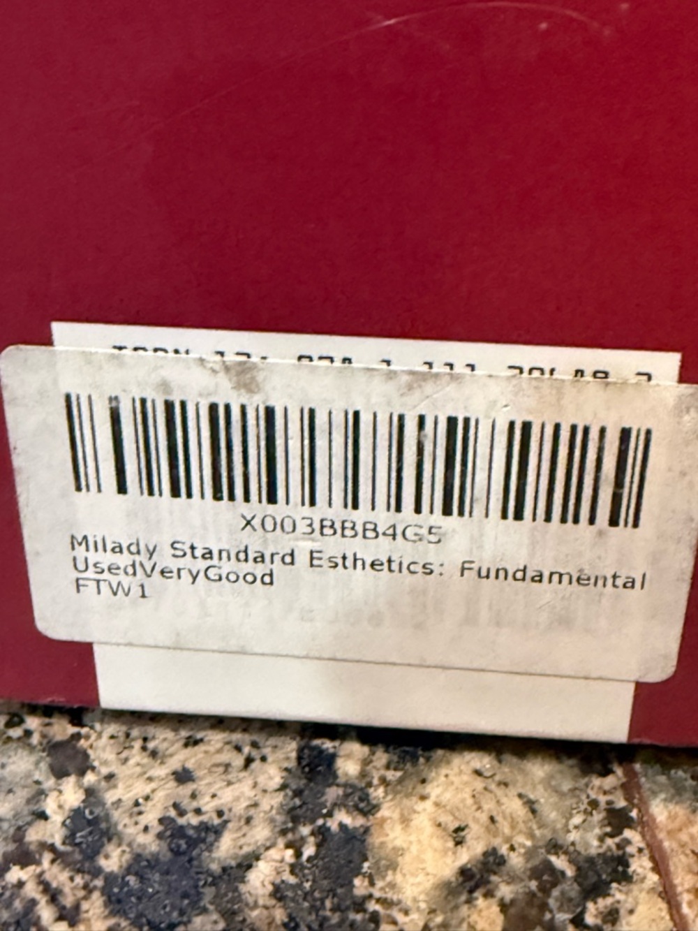 MILADY®️ STANDARD FUNDAMENTAL ESTHETICS HARD COVER BOOK | USED COPY - Picture 4 of 9